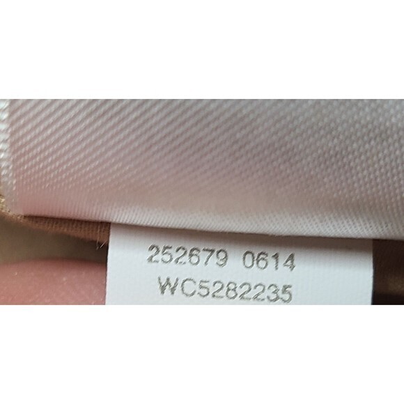 Fossil Mens Medium Bomber Jacket Brown Snap Up Full Zip Wool Silk Nylon C1 - Picture 6 of 8